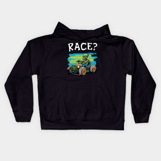 Race? Kids Hoodie